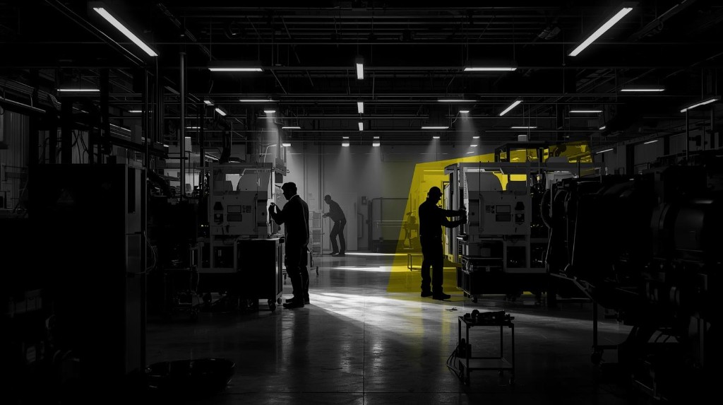 Fabrika taşıma ve makine montajı — IMES Mühendislik endüstriyel saha çözümleri